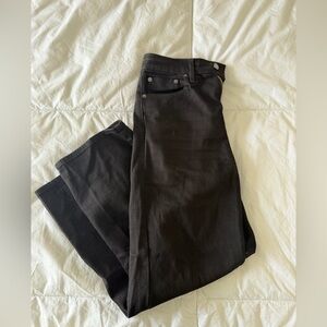 Modern American Black Straight Leg Women’s Jeans